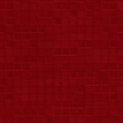 Embossed Square-Red